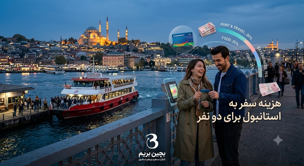 هزینه سفر به استانبول برای دو نفر